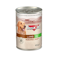 Bonacibo Canned Dog Food Lamb 400g