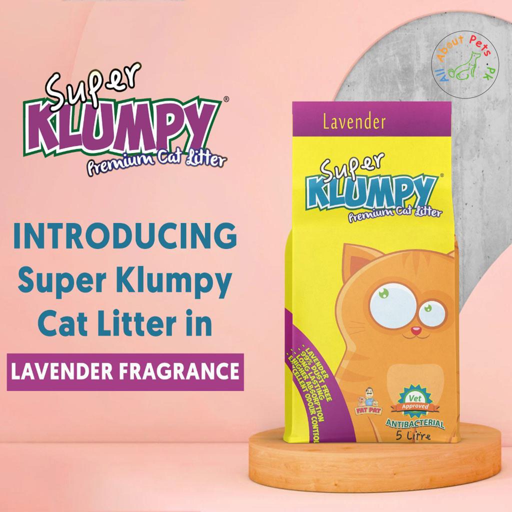 Super Klumpy Cat Litter Lavender Scent