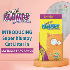 Super Klumpy Cat Litter Lavender Scent