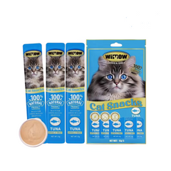 WIMOW Cat Creamy Treats 75gm - 5 Sticks of 15GM - Available in All Flavor