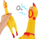 Squawking Rubber Chickens - Shrilling Chicken Toy For Dogs