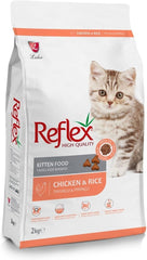 Reflex Kitten Food - Chicken & Rice - 2 kg, 3kg & 15 kg