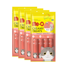 Meo Creamy Treats Salmon Flavor 15 g. (4 pcs./Pack)