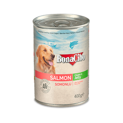 Bonacibo Canned Dog Food Salmon 400g
