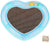 Cat Toy Heart Shape Cat Scratcher Pad With Running Track