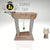 Cat Scratch Post With Curve Top & Toy Ball With Bell