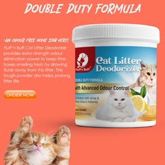 Fluff n Buff Cat Litter Deodorizer | All Scents - 400 Gram