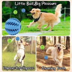 Dog Treat Ball Fun Interactive Dog Food Dispenser Toy Ball