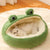 Frog Shape Cat Bed -  Pet Cages & Houses Cute Warm Pet Beds