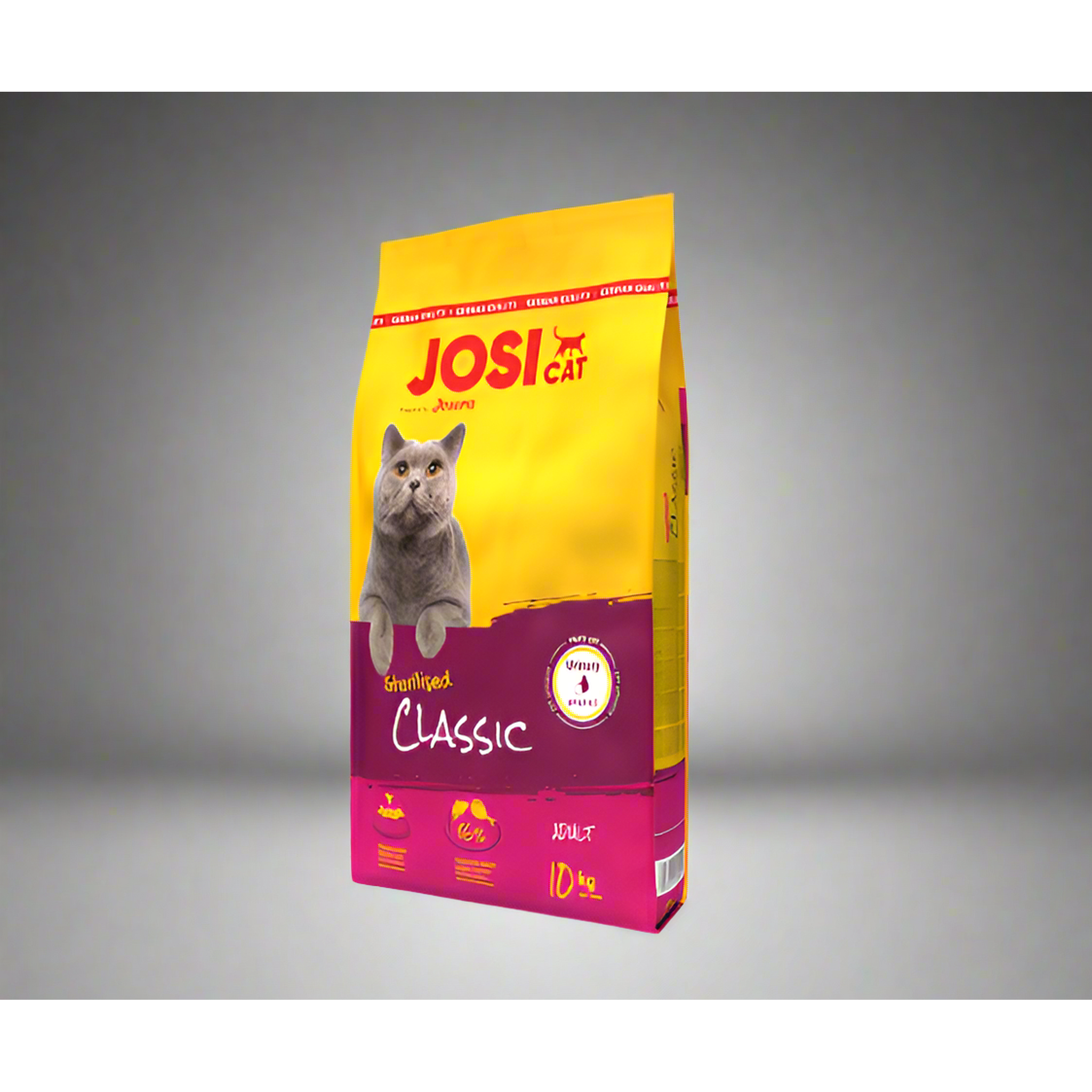 JosiCat Adult Cat Sterilised Classic 10 Kg Bag