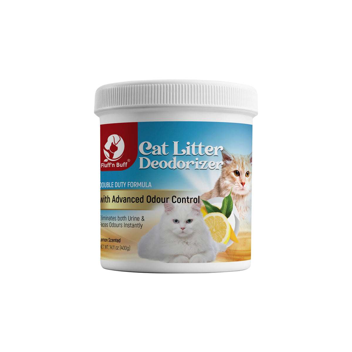 Fluff n Buff Cat Litter Deodorizer | All Scents - 400 Gram