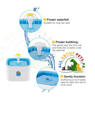 Water Fountain For Cats 2.0 Litres