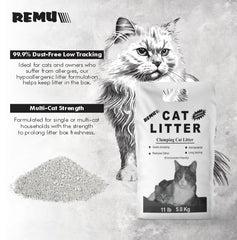 Remu Clumping Cat Litter - 5 kg