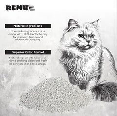 Remu Clumping Cat Litter - 5 kg