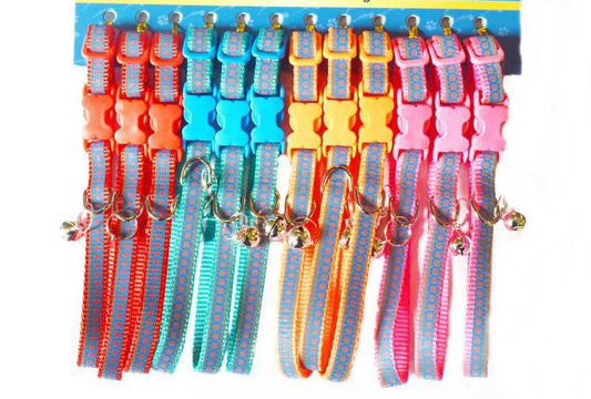 Pet Reflective Printed Collars Assorted
