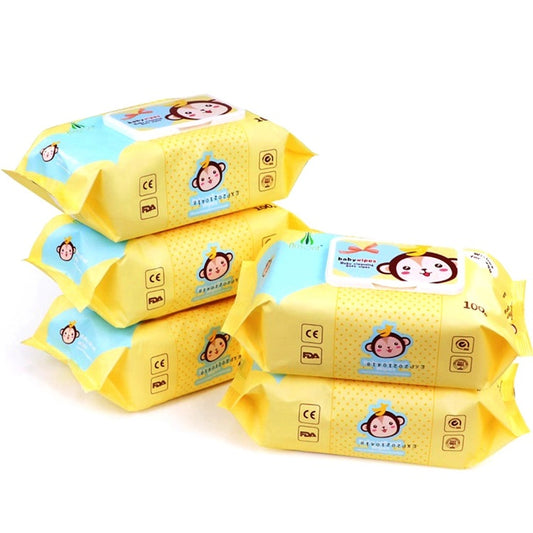 Cat Dog Cleaning Wipes (100 Pieces) -  Multipurpose for Eyes, Ears, Skin, Paws And Nails - Effective Pet Cleaning Solution