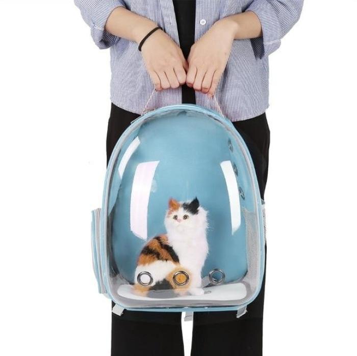 Beautiful Transparent Portable Cat Carrier Bag - Washable