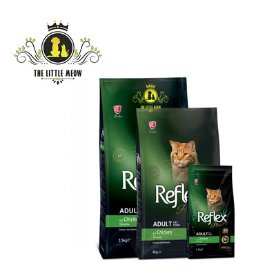 Reflex Plus Adult Cat Food Chicken - 1.5 kg & 15 Kg