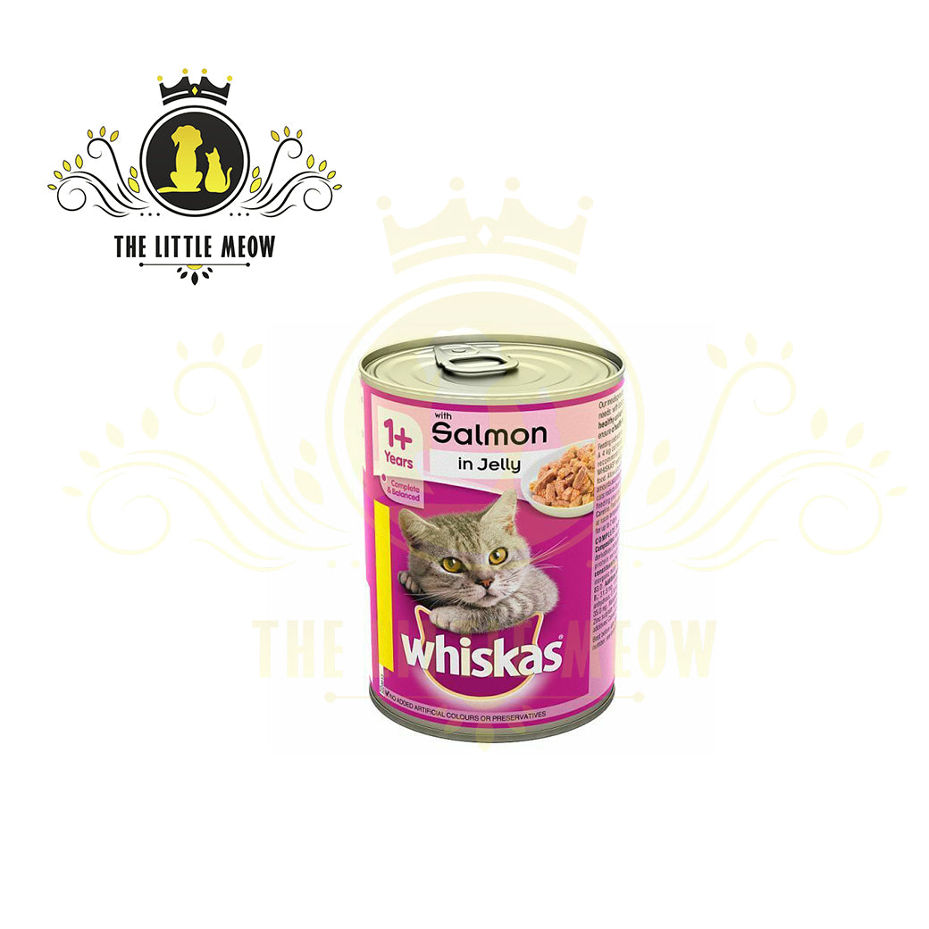 Whiskas Cat Food Salmon in Jelly - 390g